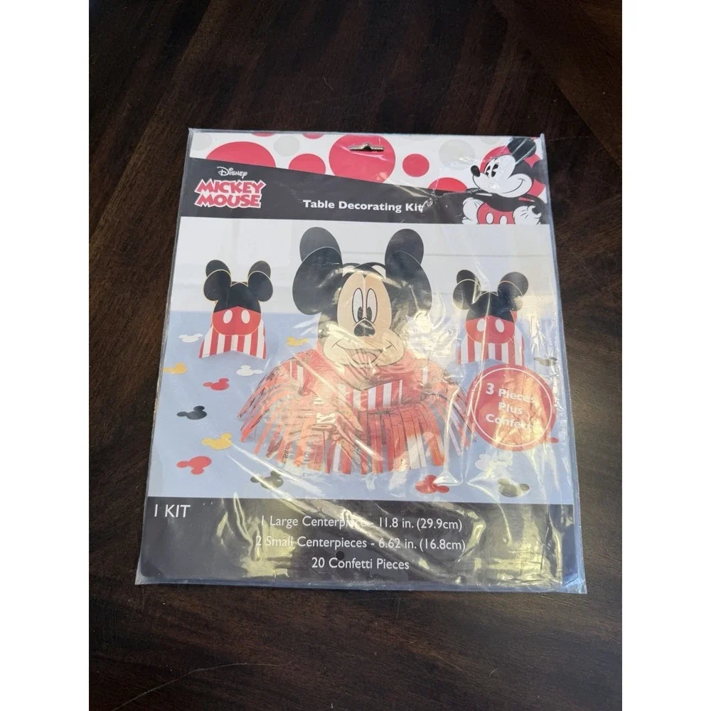 Disney Mickey Mouse Table Decorating Kit Birthday Centerpiece large small